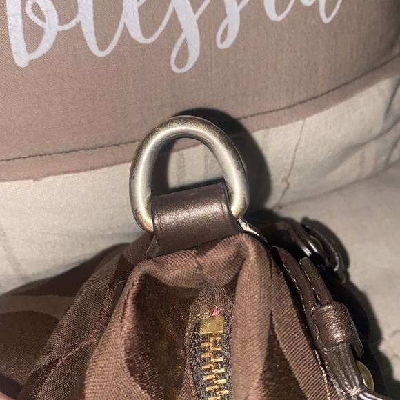 Coach 14147 Madison Brook Chocolate Brown Canvas Handbag Purse-EUC - Picture 9 of 10